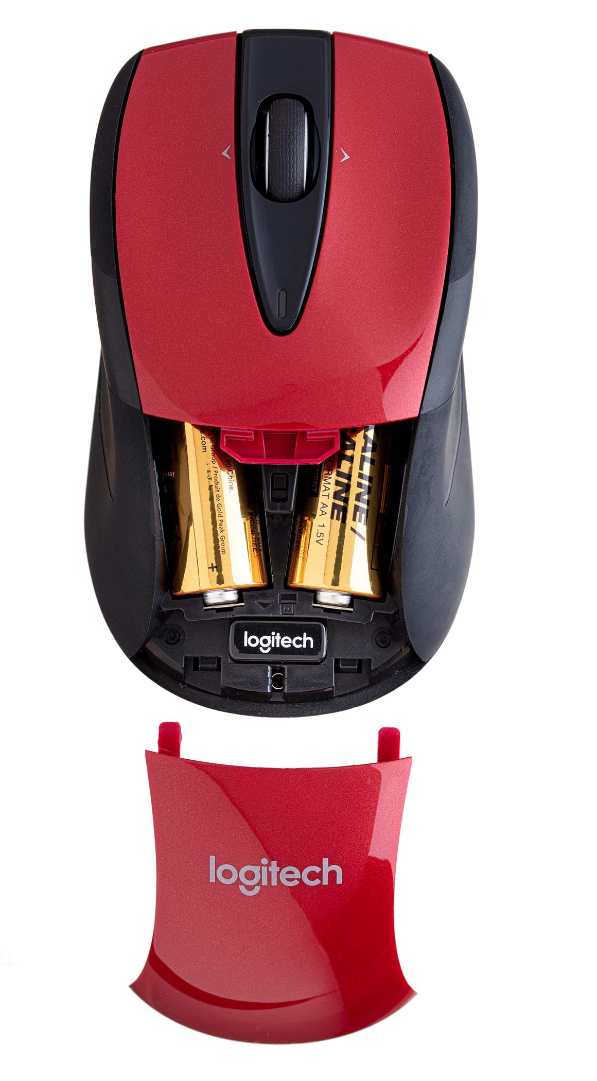 Logitech Wireless Mouse M525 - Red/Black (Renewed) : Amazon